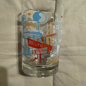 Disney 25th anniversary Hollywood Studios McDonald’s glass cup
